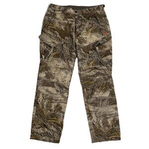 Game Winner Camo Cargo Pants Men Large 36-38 Realtree Max-1 XT Adjustable Waist